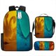 thumbnail image 1 of Mochila con estampado de Godzilla, juego de 3 piezas, mochila para portátil de 17 pulgadas, mochila escolar, mochila de viaje multifuncional unisex, 1 of 5