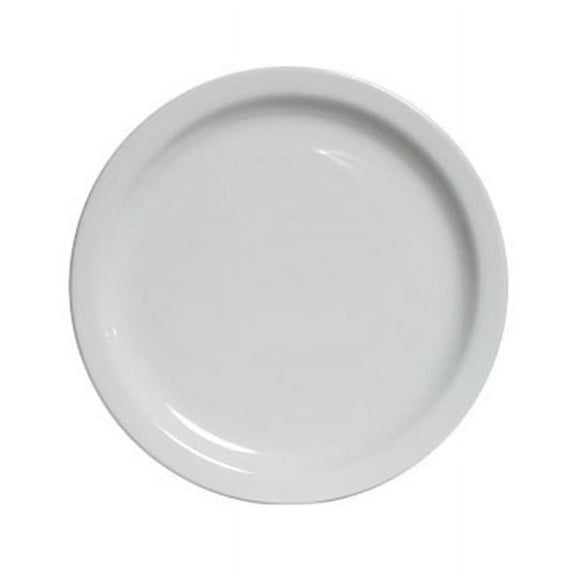Colorado 9 in. Plate - Porcelain White  - 2 Dozen