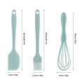 Silicone Kitchenware Christmas And Thanksgiving Mini Bake Set. Includes