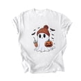 thumbnail image 3 of Mens Halloween Costume Halloween T Shirts Round Neck Short Sleeve Holiday Halloween Tee Tops, 3 of 5