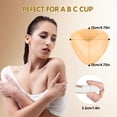 thumbnail image 5 of Waxgamo Double Sided Sticky Bra Inserts – 2PC Reusable Ultra Push Up Lift Self Adhesive Bra Pads with 10 Nipple Covers , Strapless Invisible Breast Inserts for Bikini, Swimsuit, 5 of 7