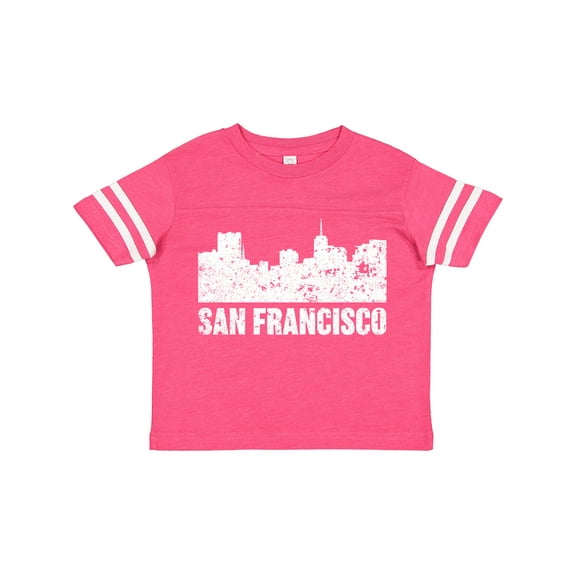 Inktastic San Francisco Skyline with Grunge Boys or Girls Toddler T-Shirt