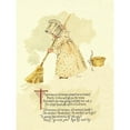 thumbnail image 3 of Humphrey, Maud 12x14 Black Modern Framed Museum Art Print Titled - Nursery Rhymes: There Was an Old Woman Tossed Up in a Basket, 3 of 5