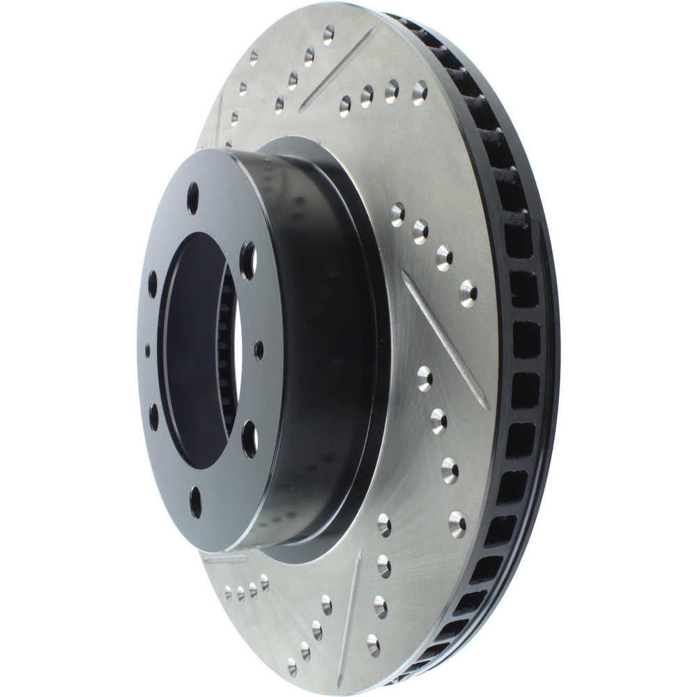StopTech 07-08 Toyota FJ Cruiser / 05-08 Tacoma (6 lug) / 03-08 4 Runner (319mm disc) SportStop Slo Fits select: 2003-2009 TOYOTA 4RUNNER