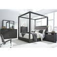 thumbnail image 4 of Modus Table de Chevet Oxford 2 Tiroirs en Basalte Gris, 4 of 4