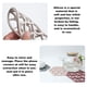 thumbnail image 3 of Manteles individuales con aislamiento de silicona, tapetes ahuecados, tapetes para tazones, tapetes para tazas, tapetes para ollas, suministros de utensilios de cocina de silicona, 3 of 5