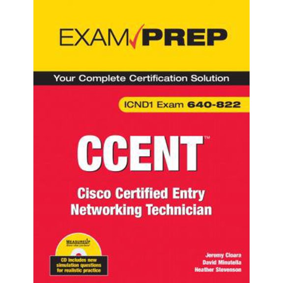 Pre-Owned CCENT Exam Prep: Exam 640-822 (Paperback) 0789737167 9780789737168