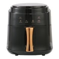 thumbnail image 2 of SAYFUT 8 Quart Compact Air Fryer, Non-Stick, Dishwasher Safe Basket, 1400W, Black, Height of 12.2 in, 2 of 8