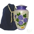 thumbnail image 6 of Beautiful 3D Purple Flower Cremation Urn for Human Ashes - Adult Funeral Urn Handcrafted - Urn for Man, 6 of 6