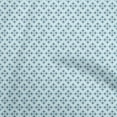 thumbnail image 1 of oneOone Rayon Light Blue Fabric Asian Ikat Craft Projects Decor Fabric Printed By The Yard 56 Inch Wide, 1 of 4