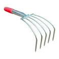 thumbnail image 1 of koolsoo Râteau à Main Petit Râteau à Main de Jardin Cultivateur Creusage pour Cour Arrière Patio Plage 5 Dents, 1 of 9