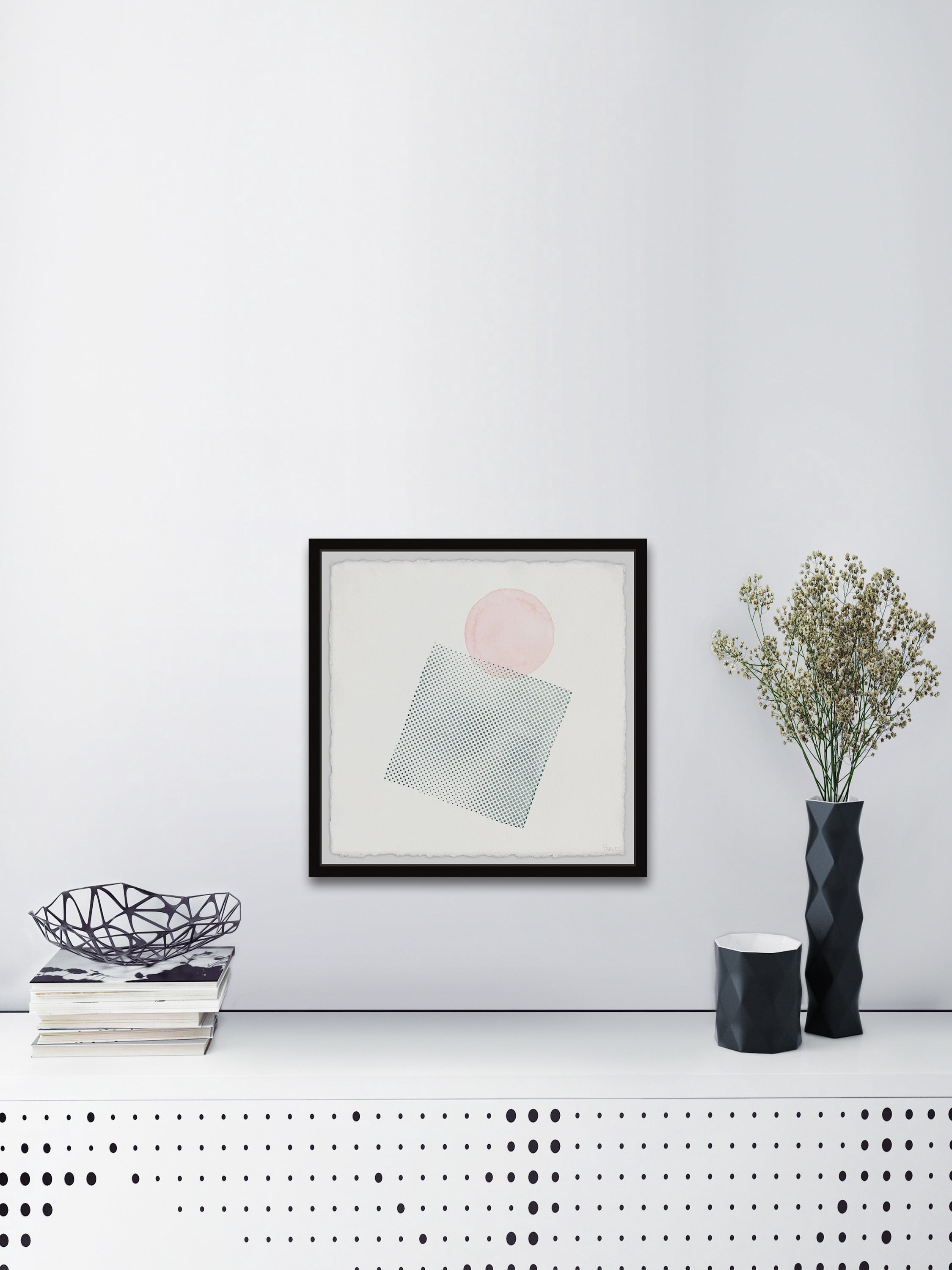 Parvez Taj Patch and Blood Framed Wall Art