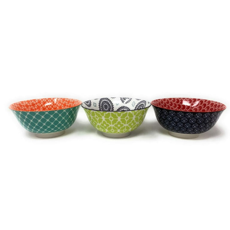 24oz 6pk Porcelain Chelsea Cereal Bowls - Certified International