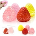 thumbnail image 1 of Set de 4 juguetes Squishy Taba Big Strawberry para aliviar el estrés, 1 of 6