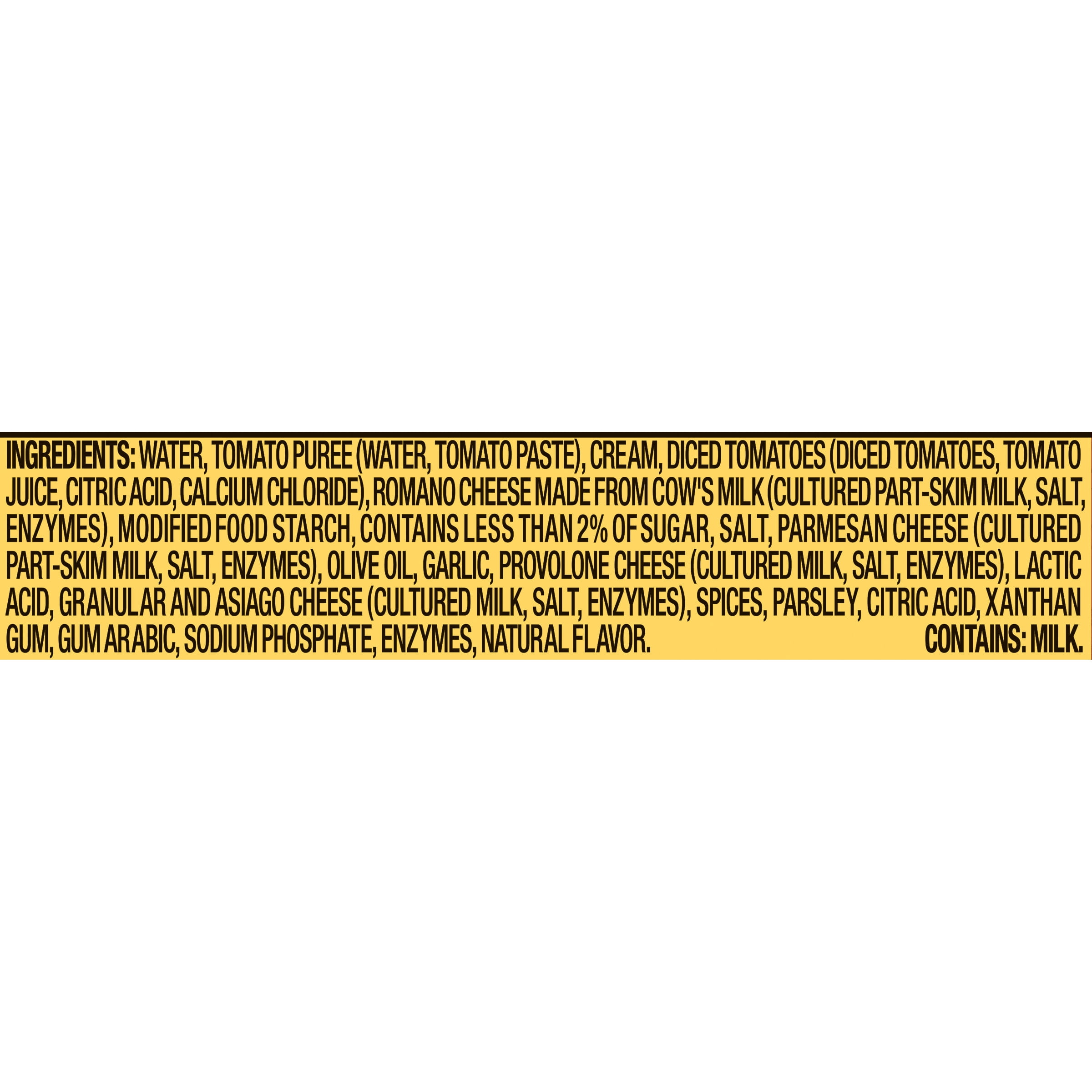 Classico Four Cheese Tomato Cream Spaghetti Pasta Sauce, 15 oz Jar