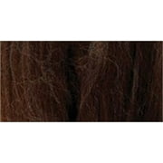 Natural Wool Roving .3oz-Chocolate, Pk 3, Clover