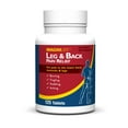 MagniLife Leg & Back Pain Relief Quick Dissolving Tablets, 125 Count