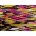 thumbnail image 4 of oneOone Cotton Poplin Yellow Fabric Chevron Ikat Sewing Craft Projects Fabric Prints By Yard 56 Inch Wide, 4 of 4
