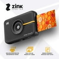 thumbnail image 5 of Kodak Step Touch 13MP Instant Camera (Black) with 3.5” LCD Touchscreen Display and Starter Bundle, 5 of 8