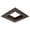 Bronze, variant on Elco ELL4814W 4" Square Reflector Recessed Trim - White