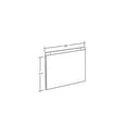 thumbnail image 2 of Azar 11" x 14" Horizontal Wall Mount Acrylic Sign Holder Clear 10/Pack 162711, 2 of 2
