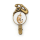 thumbnail image 1 of Animal ocelote Cat fotografía dispara Broche broche broche broche Metal retro, 1 of 3