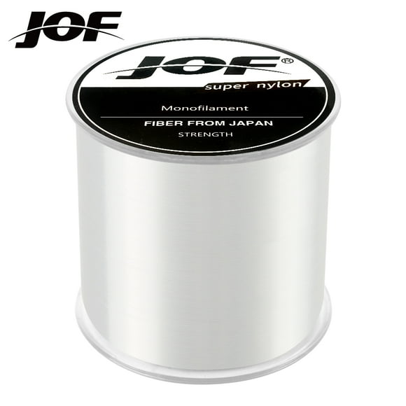 500m Super Strong Fishing Line Japan Monofilament Nylon Carp Fishing Line White Mainline