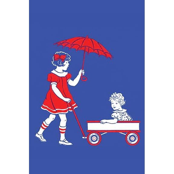 Wagon Ride-Fine Art Canvas Print (20" x 30")