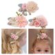 thumbnail image 3 of 3 piezas de pinza para el pelo con flores para niña, accesorios para el cabello de verano, pasadores para el cabello estampados, cinta Sunnimix  Horquilla para niños, 3 of 8