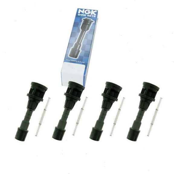 4 pc NGK Ignition Coil Boots compatible with Mazda 5 2.3L L4 2006-2007