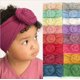 thumbnail image 1 of Donut Cable Knit Baby Headbands For Children Elastic Baby Girl Turban Kids Hair Bands Newborn Headwrap Baby Hair Accessories14 He Qiyong unisex, 1 of 1