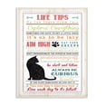 thumbnail image 1 of The Stupell Home Decor Collection Pet Life Tips From Cats Wall Plaque Art, 10 x 0.5 x 15, 1 of 4