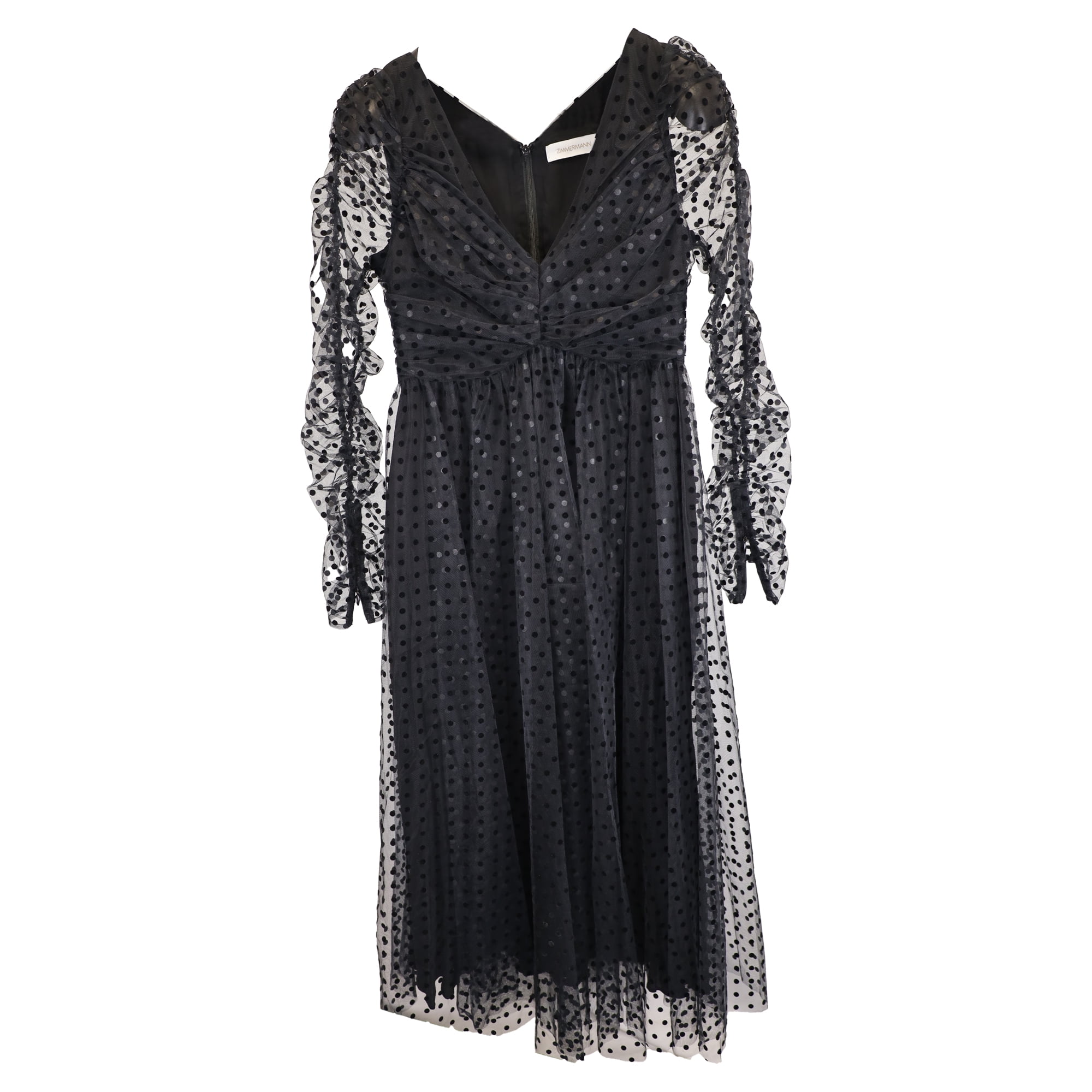 zimmermann tulle midi dress Zimmermann Tulle Corset Midi Dress