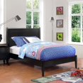 thumbnail image 3 of Furniture of America Farrah Wood Platform Bed, Black, Full, 3 of 5