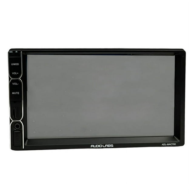 Autoestéreo 2 DIN AUDIO LABS ADL-MAC700 con Car Play y Android Auto MP5 BT y Mirror Link