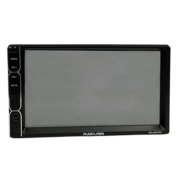 Autoestéreo 2 DIN AUDIO LABS ADL-MAC700 con Car Play y Android Auto MP5 BT y Mirror Link