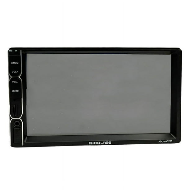 Autoestéreo 2 DIN AUDIO LABS ADL-MAC700 con Car Play y Android Auto MP5 BT y Mirror Link