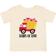 thumbnail image 3 of Inktastic Valentine Truck Loads of Love Heart Quote Boys Baby T-Shirt, 3 of 5
