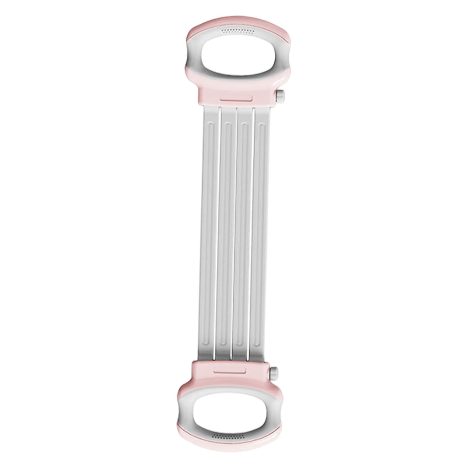 Baoblaze Fitness Elastic Resistance Band Adjustable Figure 8 Stretch Band with Handle for Pink