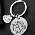 thumbnail image 3 of Valentines Day Gifts - I Hope Your Day Keychain - Perfect Gifts for Her, Girlfriend, Husband, Wife I Love You Romantic Presents Gift Ideas, 3 of 7