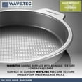 thumbnail image 3 of The Rock Wave Carbon Steel Non-Stick Wave.Tec Ovenware 9" (23cm) Square Dish, 3 of 8