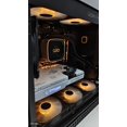 thumbnail image 3 of Geométrico Future M4 King Arthur Black Mid/Mini Tower E-Atx/Atx Caja Para Juegos Vidrio/Acero De 1,2 Mm Diseño De Túnel De Aire Vertical Tipo C Radiador 360/240 Montaje Vertical Para Gpu Geo-M4-Kab (S, 3 of 5