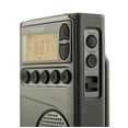 thumbnail image 2 of C. Radio meteorológica Crane CC Pocket AM FM y NOAA con reloj y temporizador de apagado, 2 of 5