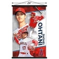 thumbnail image 3 of MLB Los Angeles Angels - Shohei Ohtani 18 Wall Poster with Magnetic Frame, 22.375" x 34", 3 of 5