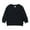 Black, variant on ZyeKqe Toddler Baby Clothes Crew Neck Spring Long Sleeve Unisex Girls Boys Solid Color Sweatshirts Kids Clothing