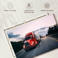 thumbnail image 6 of Elephant Stock Semi Truck Wall Art - Horizontal Canvas Wall Art - Living Room Wall Decor - Transportation Canvas - Black And Red Decor - 48" x 32", 6 of 8