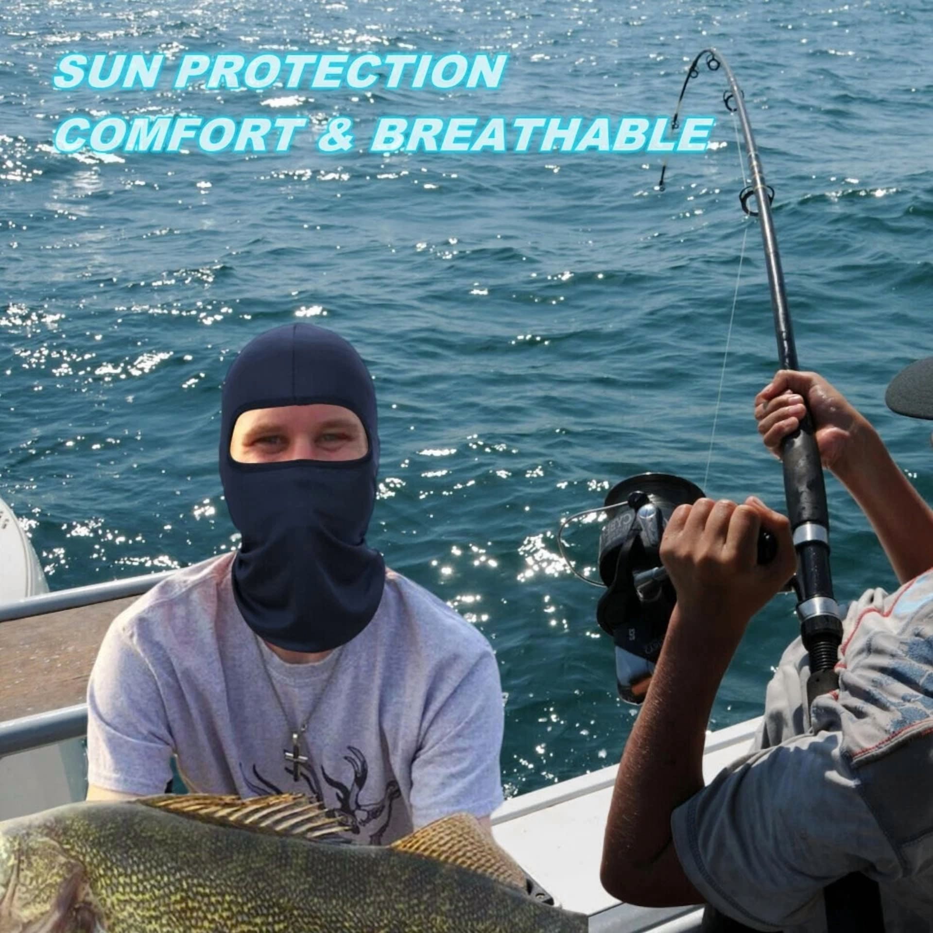 CIRCLE- Balaclava Ski Face Mask Cooling Uv Protection Full Head Face Cover For Men Women
