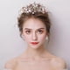 thumbnail image 2 of TIARA CORONA TOCADO ARETES SET NOVIA XV BODA COMUNIÓN QUINCEAÑERA PRINCESA CRISTALES ROSA NIÑA M0020 GENÉRICA CUSTOM STIAARERO0015, 2 of 2