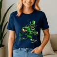 thumbnail image 5 of Leprechaun Playing Football, Patrick Day Shirt, Irish Patrick Day, St Patricks Day Tee, Shamrock Tshirt, Leprechaun Gift, Happy St Patricks Day, 5 of 5