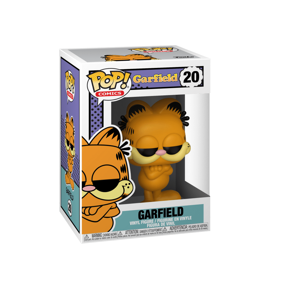 Garfield-Garfield 3.75" Pop Vinyl Figure FUNKO 20 POP COMICS